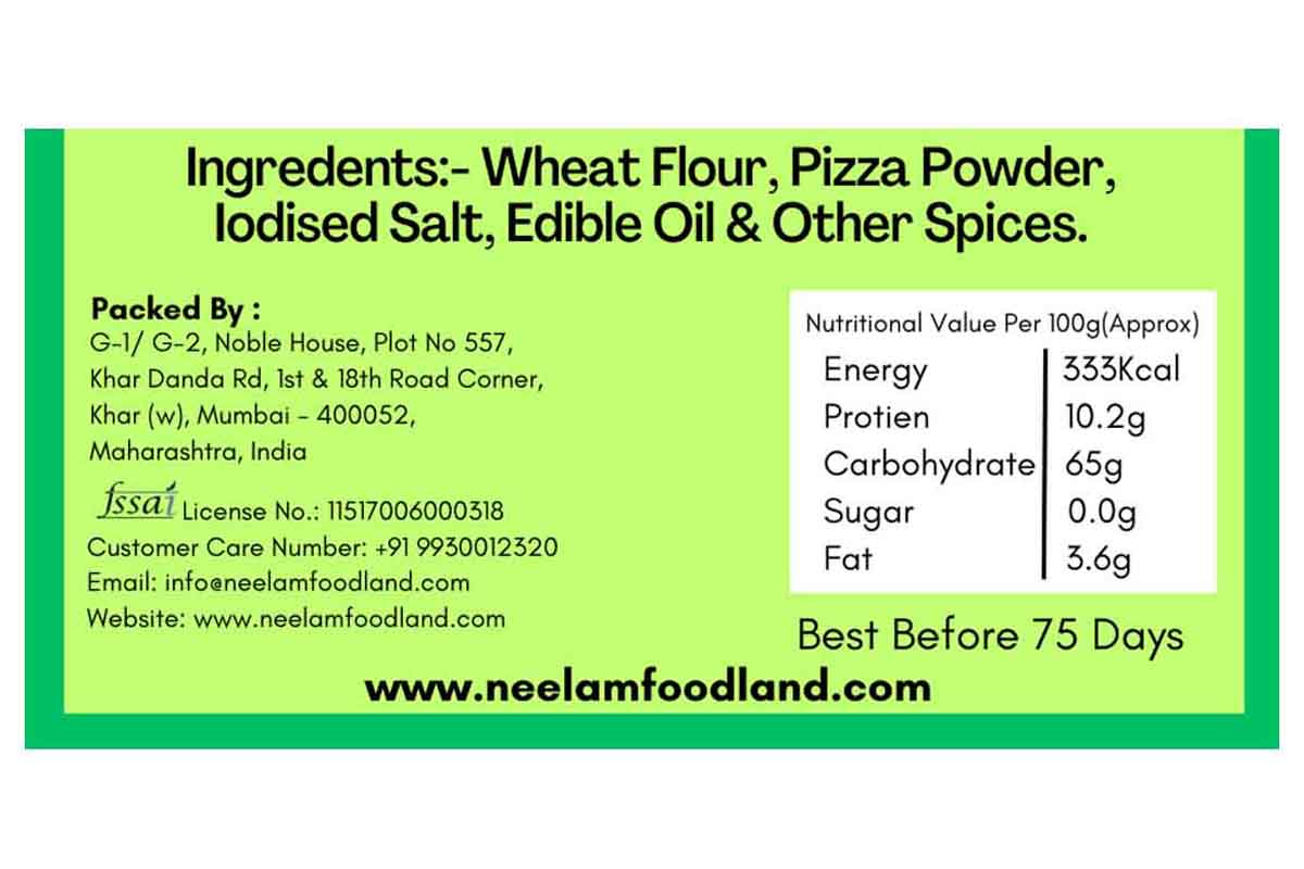 Thin Coin Pizza Khakhra 200 Gm