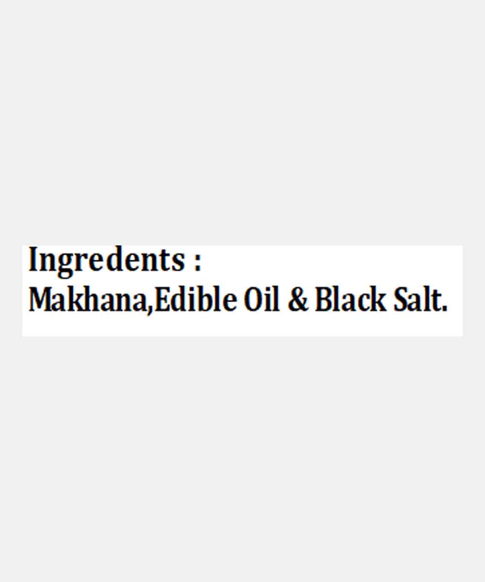 Roasted Makhana Black Salt 70 Gm