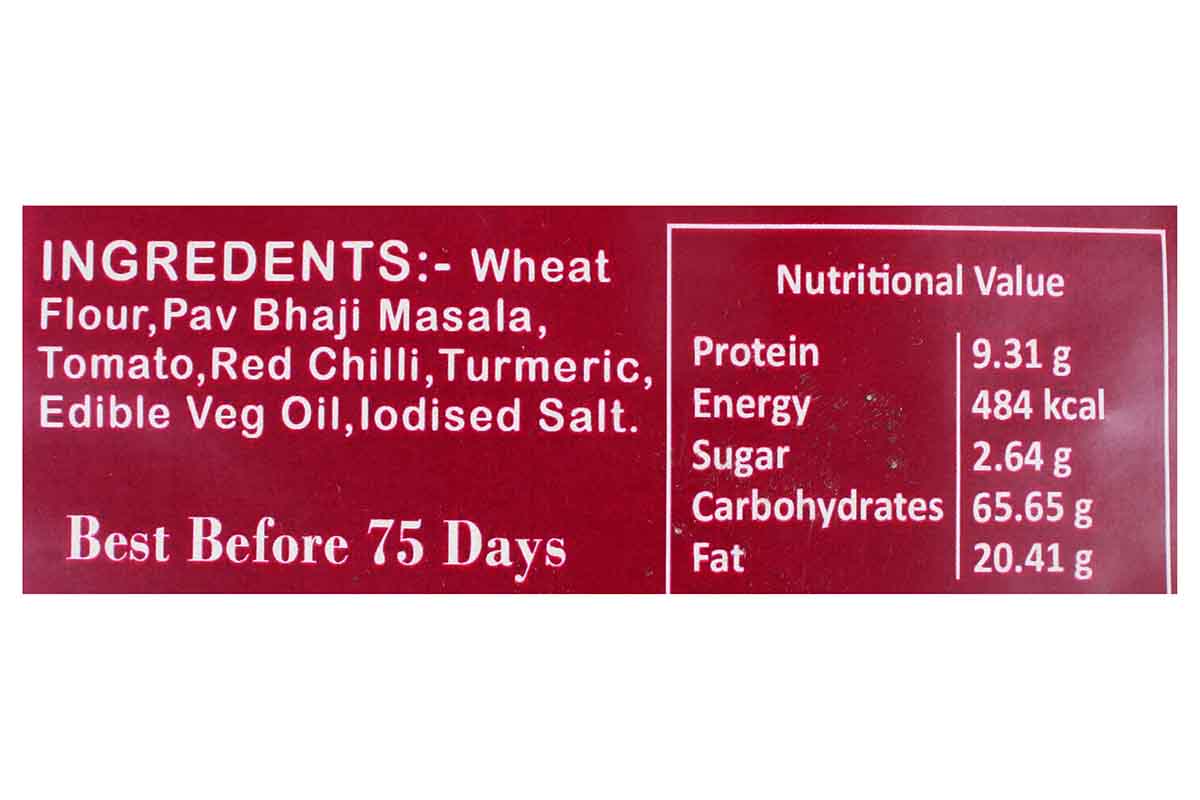 Roasted Tawadi Pav Bhaji Khakhra 200 Gm