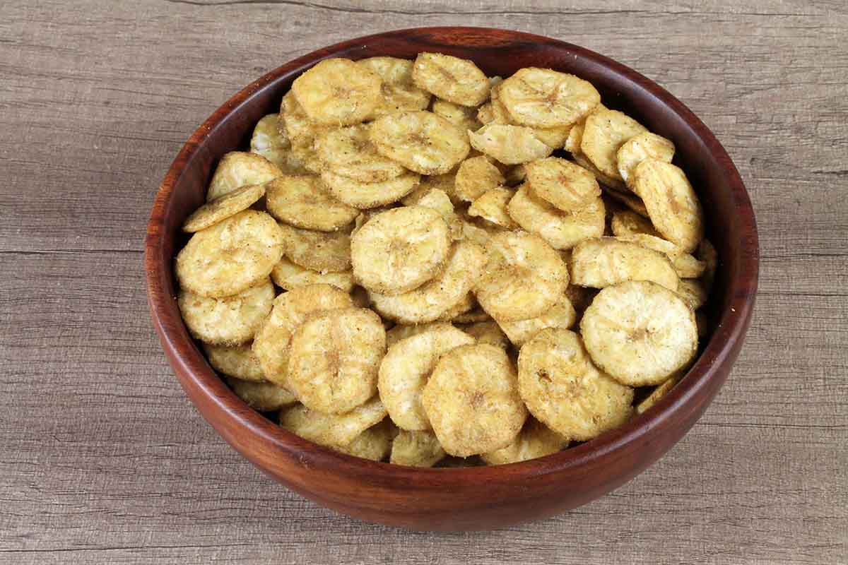 Extra Thin Banana Chips Chutney Masala 200 Gm