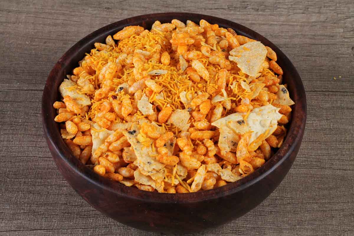 Less Oil Papad Bhel 200 Gm