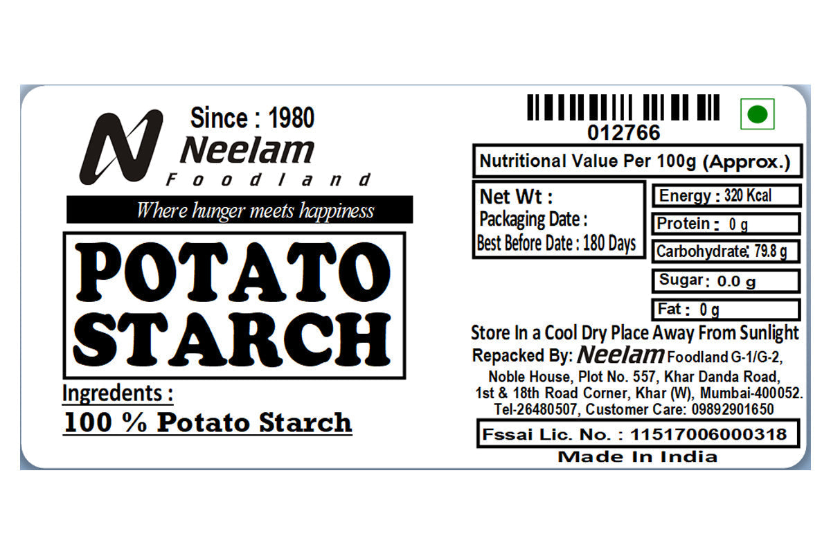 Potato Starch Powder 500 Gm