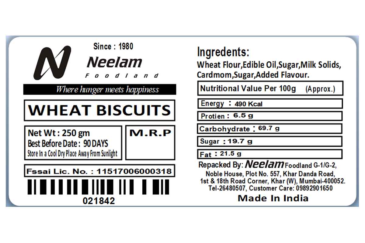 Wheat Biscuit 250 Gm