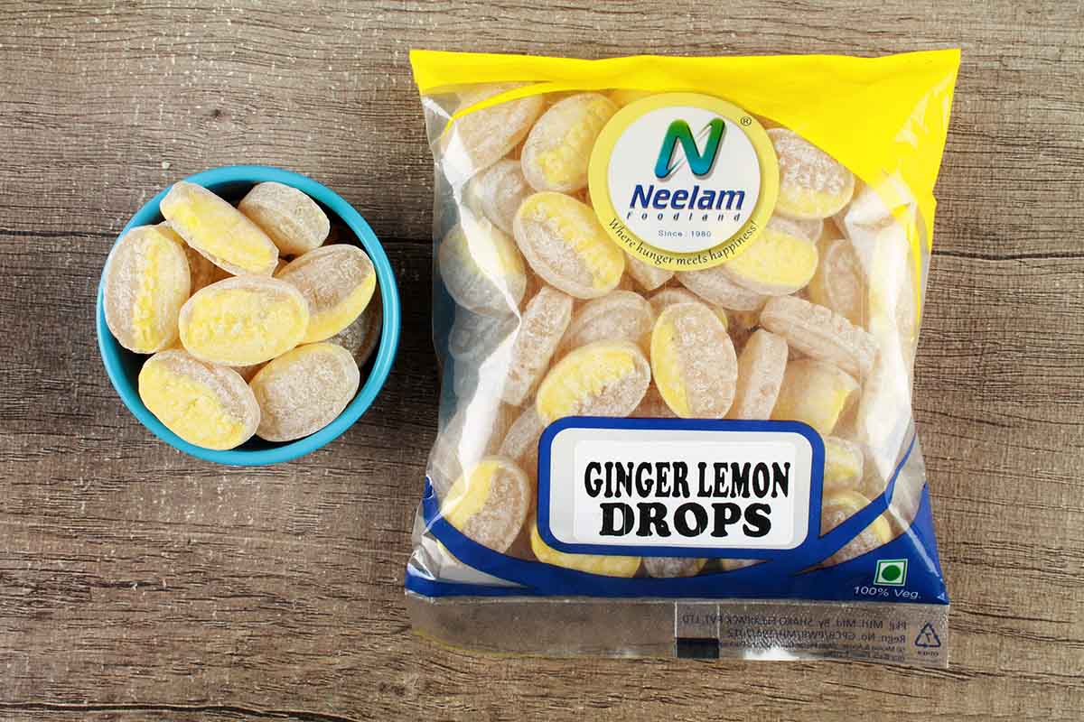 GINGER LEMON DROPS 250 GM