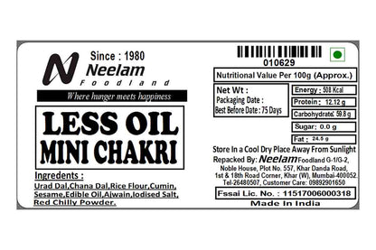 LESS OIL MINI CHAKLI 200 GM