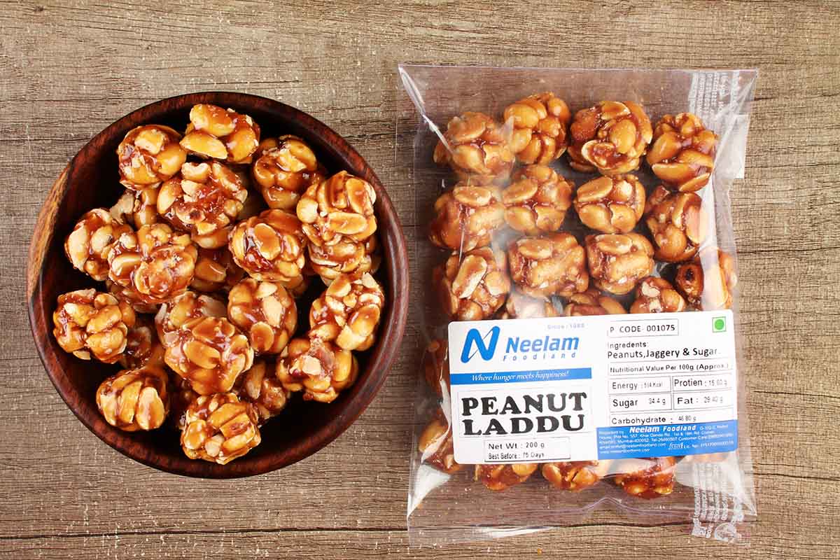 PEANUT LADDU 200 GM