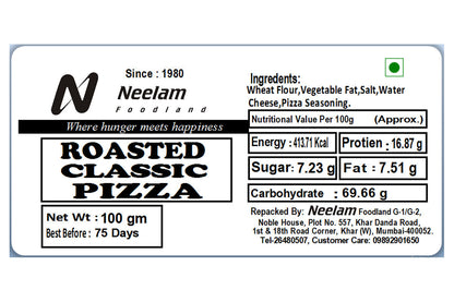 Roasted Classic Pizza Lavash 100 Gm