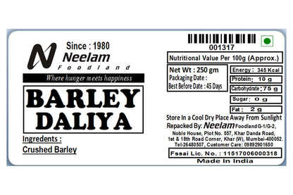 Barley Daliya/Jau Spilit 250 Gm
