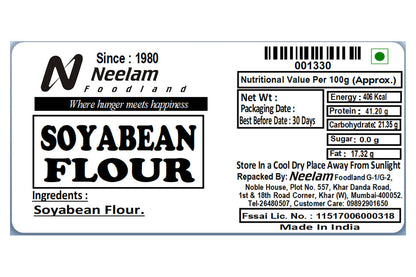 Soya Flour/Soyabean Atta 500 Gm