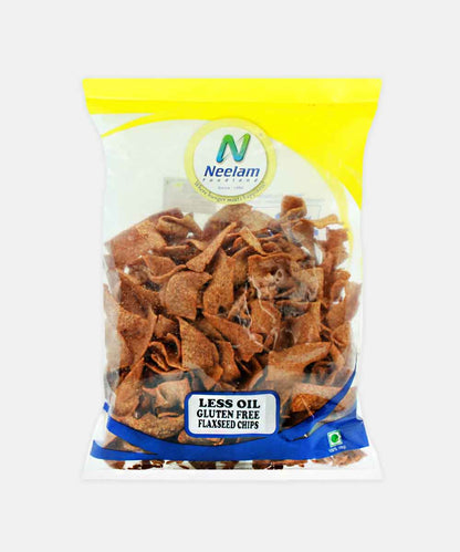 Less Oil Gluten Free Flaxseed Chips 200 Gm
