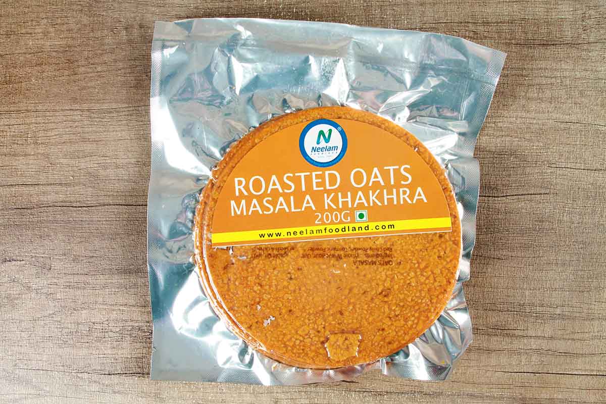 ROASTED OATS MASALA KHAKHRA 200 GM