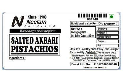 Akbari Pistacho Salted 500 Gm