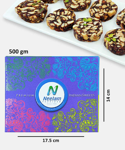 Anjeer Roll No Sugar Sweets 500 Gm