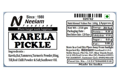 Karela Pickle 250 Gm