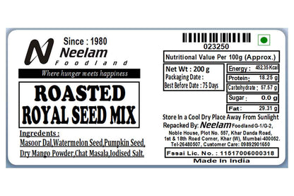 Roasted Royal Seed Mix 200 Gm