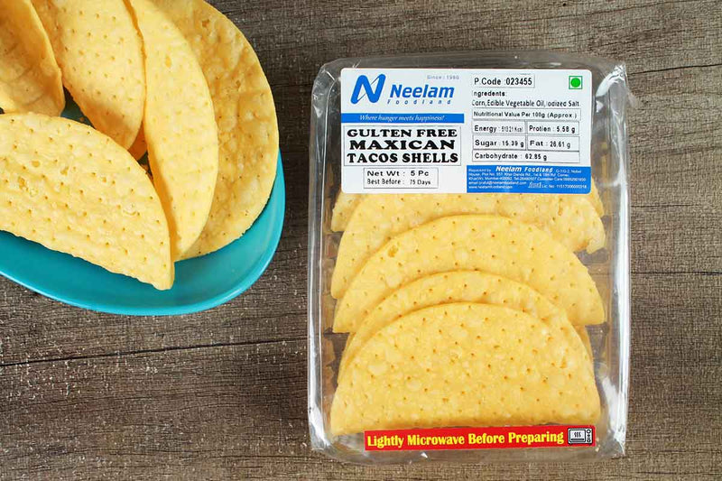 MEXICAN GLUTEN FREE TACOS SHELLS 5 PC