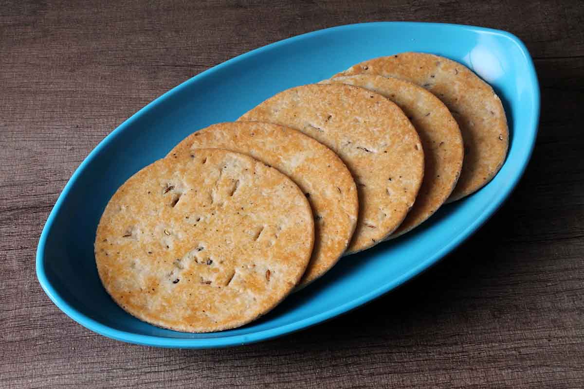 Gluten Free Farali Jeera Black Pepper Bhakri 200 Gm