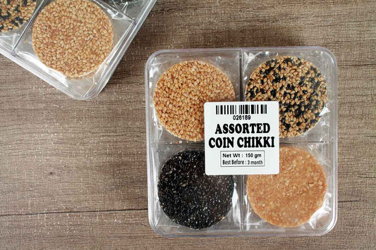 Assorted Coin Chikki 150 Gm