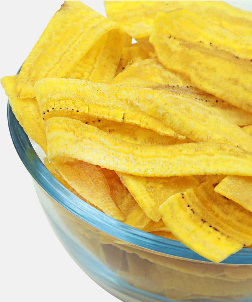 Less Oil Banana Chips Salted 200 Gm