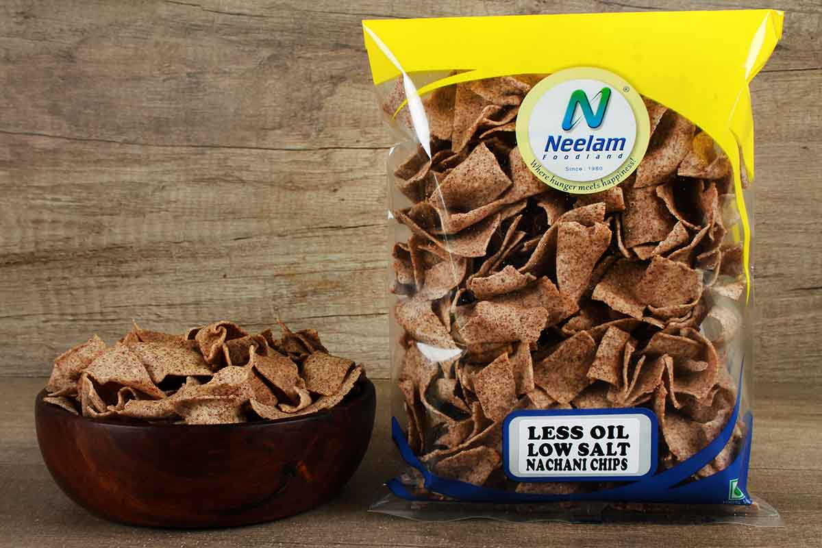 LESS OIL LOW SALT NACHANI CHIPS 200 GM