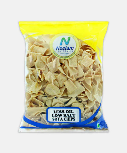Less Oil Low Salt Soya Chips 200 Gm