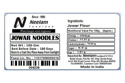 Jowar Noodles 100 Gm