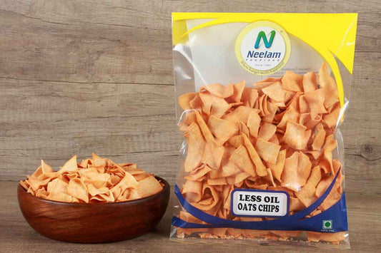 LESS OIL OATS CHIPS 200 GM