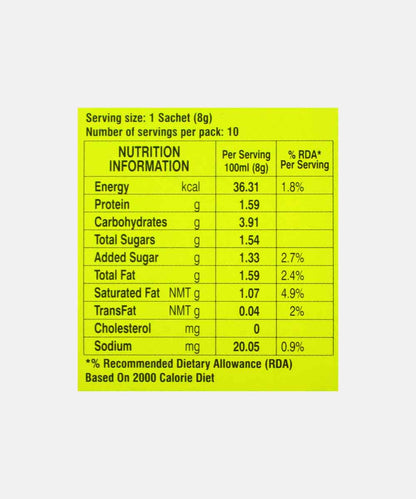 Girnar Premix Cardamom Chai Low Sugar 80 Gm 10 Sachets