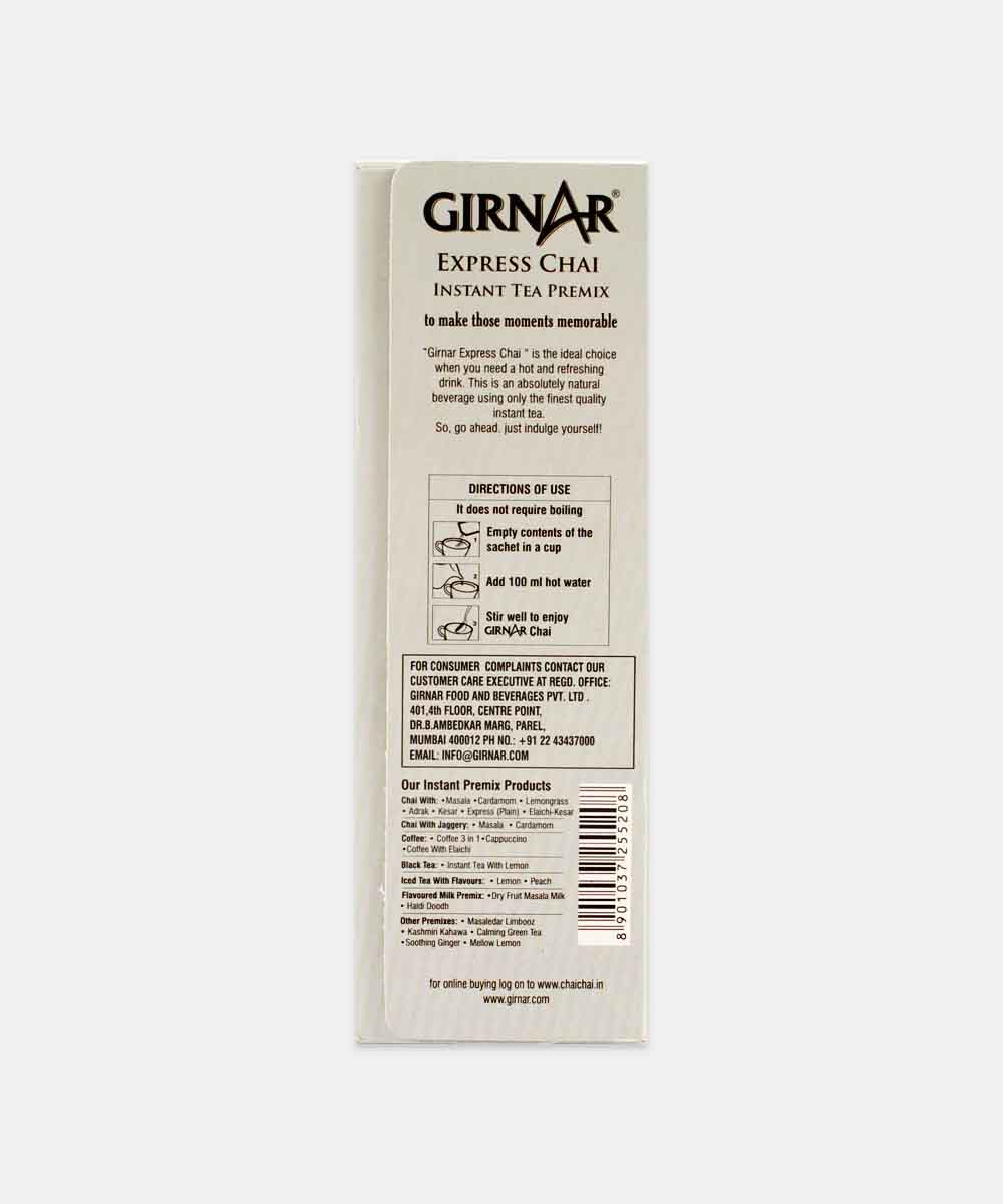 Girnar Express Instant Premix Chai 140 Gm 10 Sachets