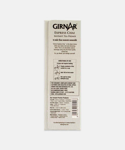 Girnar Express Instant Premix Chai 140 Gm 10 Sachets