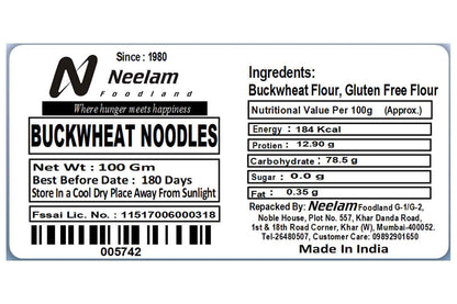 Buckwheat Noodles 100 Gm