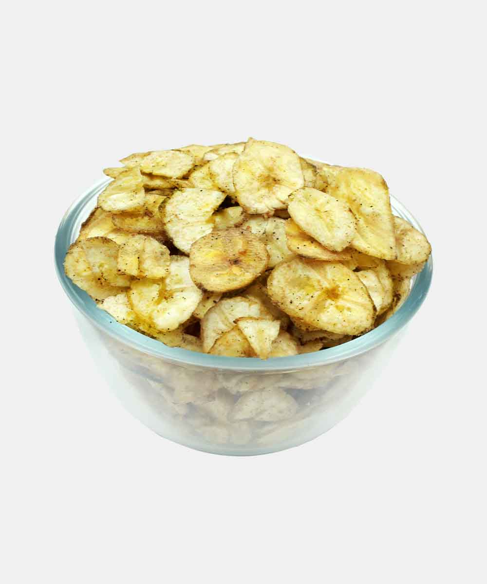 Extra Thin Banana Chips Black Pepper 200 Gm