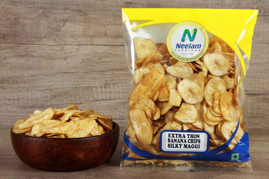 EXTRA THIN BANANA CHIPS SILKY MAGGI 200 GM