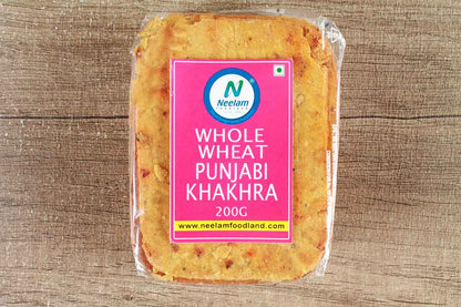 WHOLE WHEAT PUNJABI KHAKHRA 200 GM