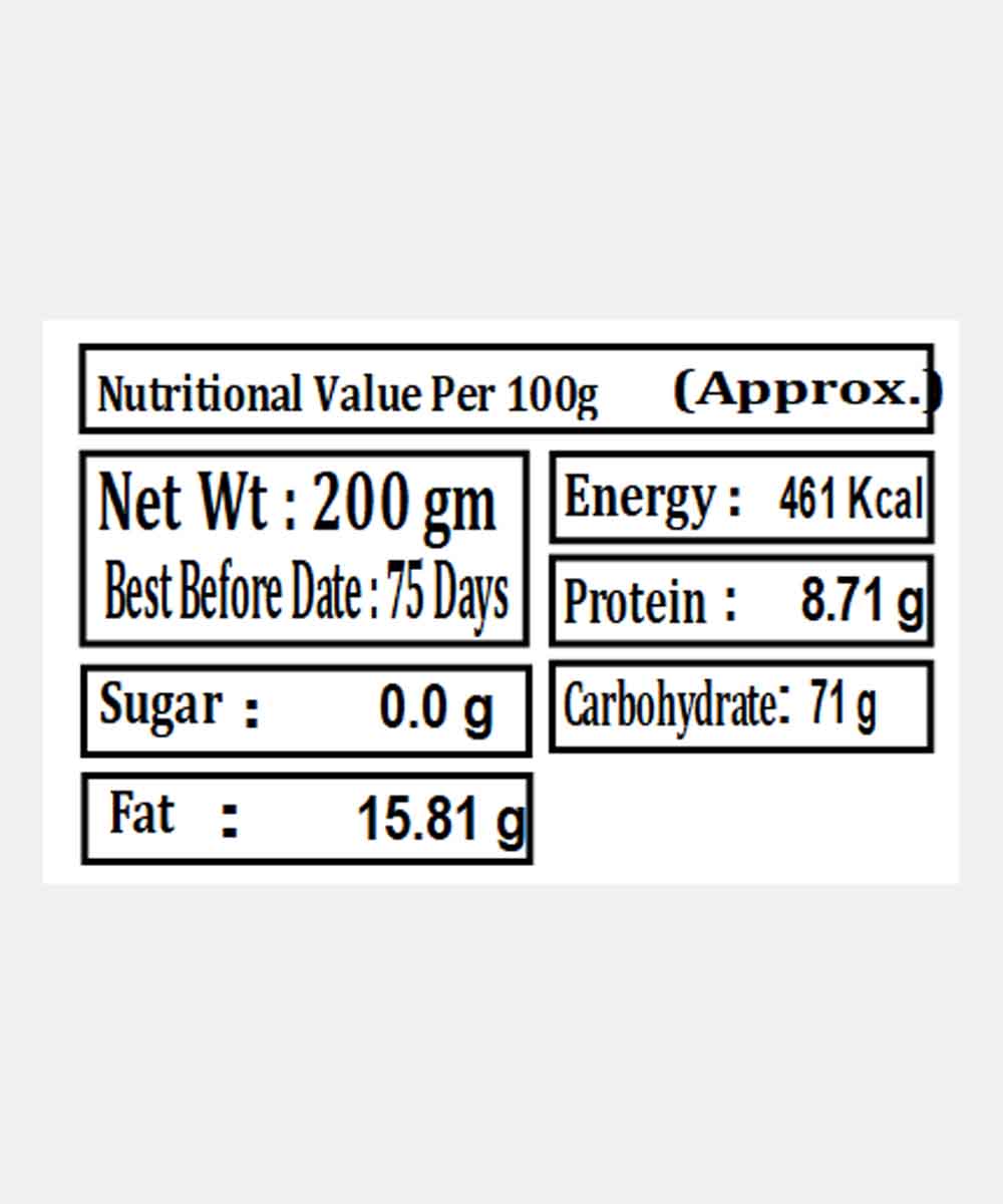 Roasted Makhana Black Salt 70 Gm