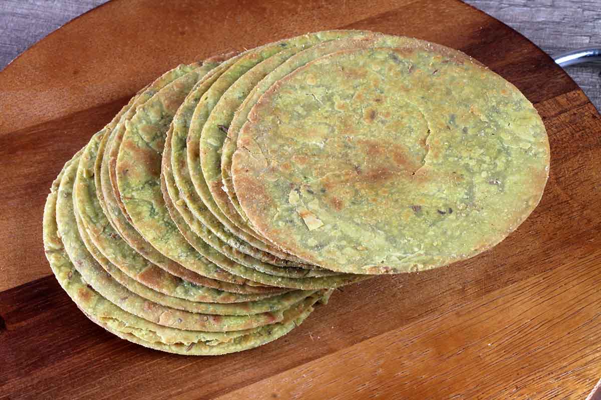 Whole Wheat Palak Khakhra Mini 200 Gm