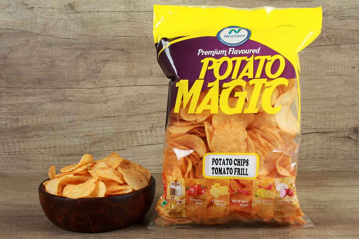 POTATO CHIPS TOMATO FRILL 200 GM