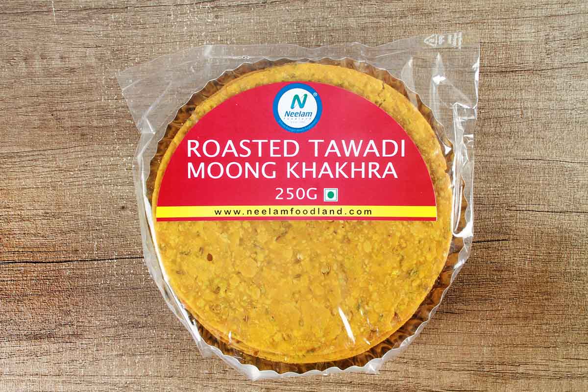 ROASTED TAWADI MOONG KHAKHRA 250 GM