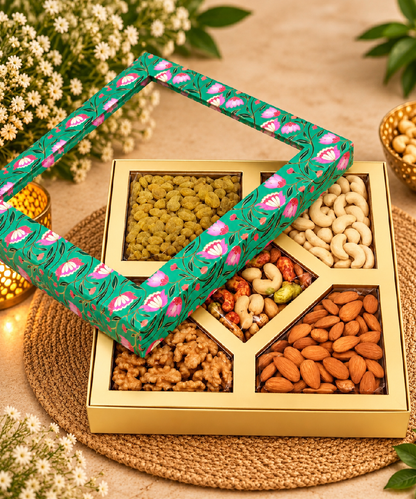 5 P Dry Fruit Box 485 Gm