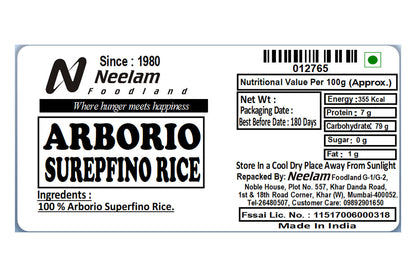 Arborio/Risotto Rice 500 Gm
