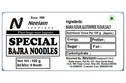 Bajra Noodles 100 Gm
