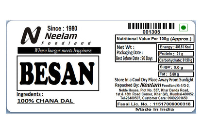 Bengal Gram Flour/Chana Dal Atta/Besan 500 Gm