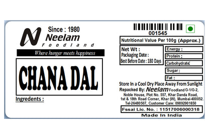 Chana Dal/Gram Dal Spilit 500 Gm
