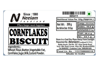 Corn Flakes Biscuits 200 Gm