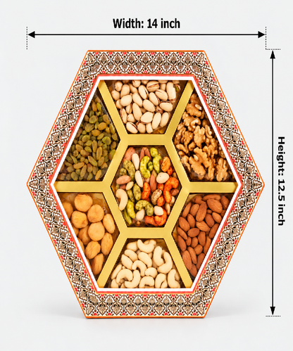 7 P Big Dry Fruit Box 655 Gm