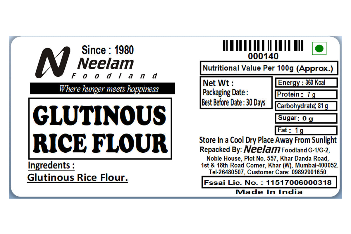 Glutinous Rice Flour 500 Gm