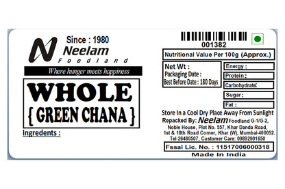 Whole Green Gram/Hara Chana 250 Gm