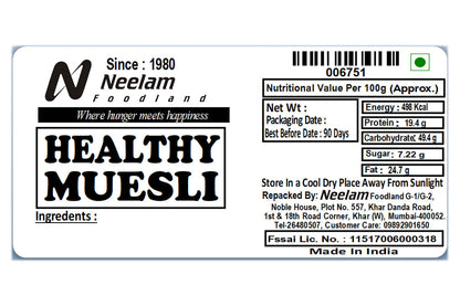Healthy Muesli 500 Gm
