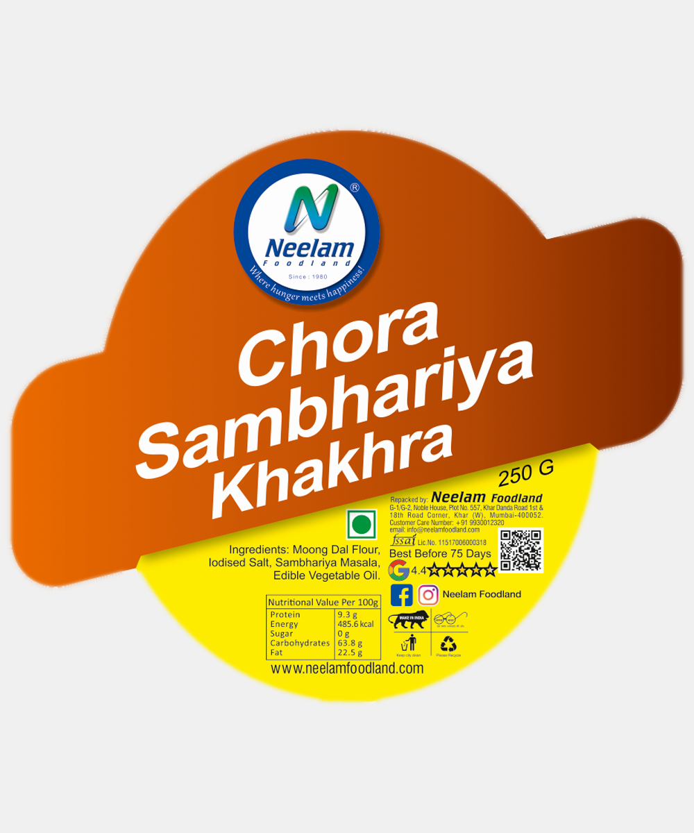 Chora Sambhariya Khakhra 250 Gm