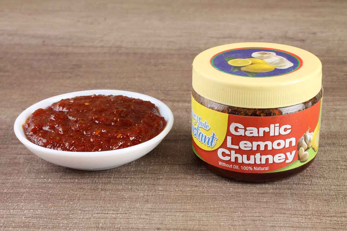 Garlic Lemon Chutney 200 Gm